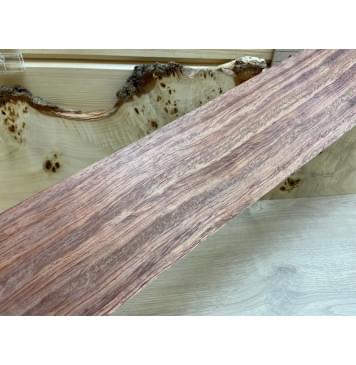 Бубинго заготовка накладки для бас-гитары Радиал ААА 10х107х780 мм-0