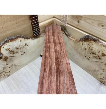 Бубинго заготовка накладки для бас-гитары Радиал ААА 10х107х780 мм-2