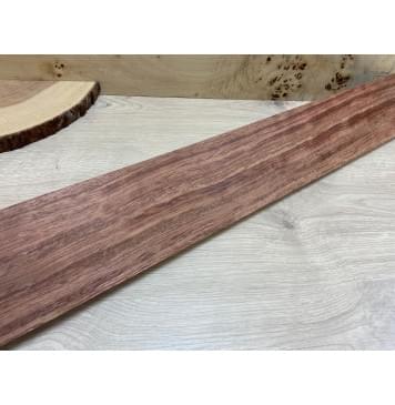 Бубинго заготовка накладки для бас-гитары Радиал ААА 10х107х780 мм-4