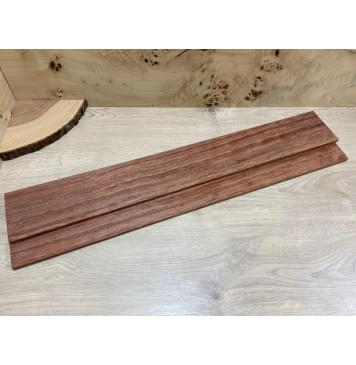 Бубинго заготовка накладки для бас-гитары Радиал ААА 10х107х780 мм-5