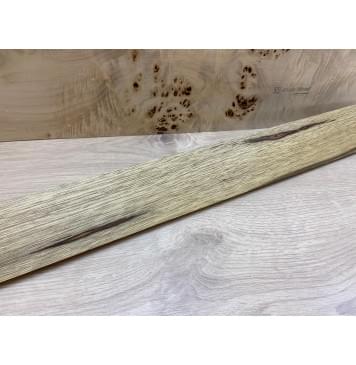 Корина Чёрная заготовка накладки для электрогитары Радиал АА 7х66х560 мм-2