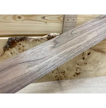 Орех Американский заготовка накладки для электрогитары Смешанный ААА 11х82х510 мм-0