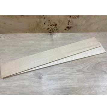 Клён Белый заготовка накладки для электрогитары Радиал АА 8х72х570 мм-2