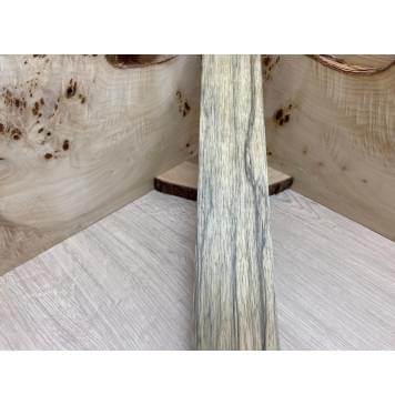 Корина Чёрная заготовка накладки для электрогитары Радиал ААА 9х75х510 мм-0