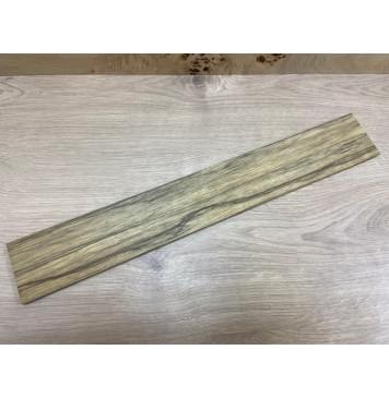 Корина Чёрная заготовка накладки для электрогитары Радиал ААА 9х75х510 мм-3