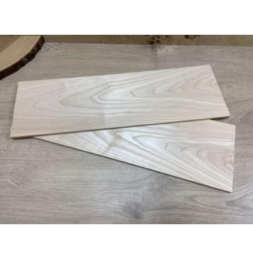 Клён Белый заготовка на топ Тангент АА 7х164х530 мм - 2шт. (книжкой)-1