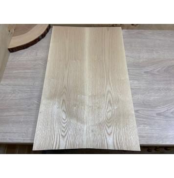 Ясень Белый заготовка на топ Тангент А 18х188х570 мм - 2 шт. (книжкой)-0