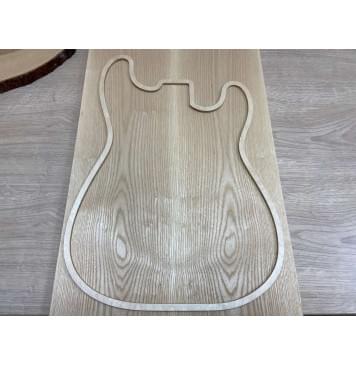 Ясень Белый заготовка на топ Тангент А 18х188х570 мм - 2 шт. (книжкой)-1