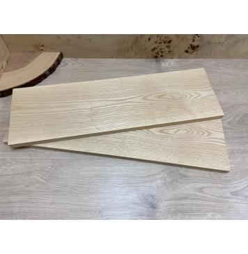 Ясень Белый заготовка на топ Тангент А 18х188х570 мм - 2 шт. (книжкой)-2