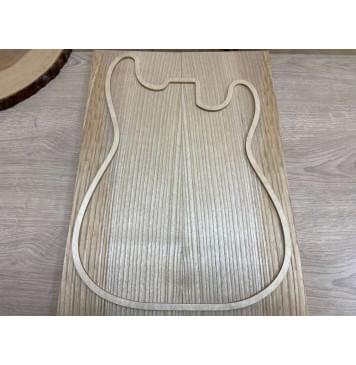 Ясень Оливковый заготовка на топ Смешанный ААА 17х180х500 мм - 2шт. (книжкой)-5