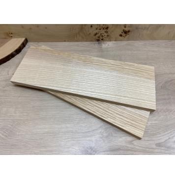 Ясень Оливковый заготовка на топ Смешанный ААА 17х180х500 мм - 2шт. (книжкой)-6