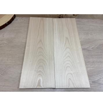 Клён Белый заготовка на топ Тангент ААА 10х167х480мм - 2шт. (книжкой)-1