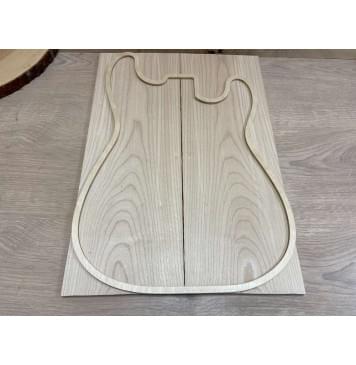 Клён Белый заготовка на топ Тангент ААА 10х167х480мм - 2шт. (книжкой)-2