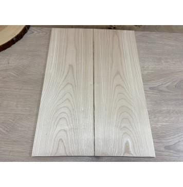 Клён Белый заготовка на топ Тангент ААА 10х167х480мм - 2шт. (книжкой)-3