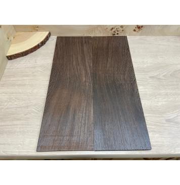 Венге заготовка на топ Смешанный АА 7х180х550мм - 2шт. (книжкой) Венге заготовка на топ Смешанный АА 7х180х550мм - 2шт. (книжкой)-0