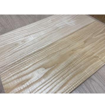 Ясень Белый Волнистый заготовка на топ Тангент АА Волна А 10х163х440мм - 2шт. (книжкой)-3