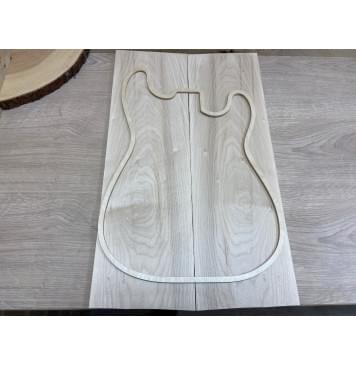 Клён Белый заготовка на топ Тангент А 9х172х560мм - 2шт. (книжкой) Клён Белый заготовка на топ Тангент А 9х172х560мм - 2шт. (книжкой)-1