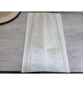 Клён Белый заготовка на топ Тангент А 9х172х560мм - 2шт. (книжкой) Клён Белый заготовка на топ Тангент А 9х172х560мм - 2шт. (книжкой)-2