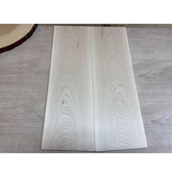 Клён Белый заготовка на топ Тангент А 7х175х540 мм - 2шт. (книжкой)-1