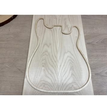 Клён Белый заготовка на топ Тангент ААА 8х170х565мм - 2шт. (книжкой)-1