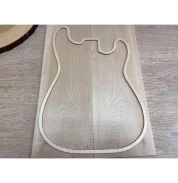 Клён Белый заготовка на топ Тангент АА 9х180х520мм - 2шт. (книжкой)-1