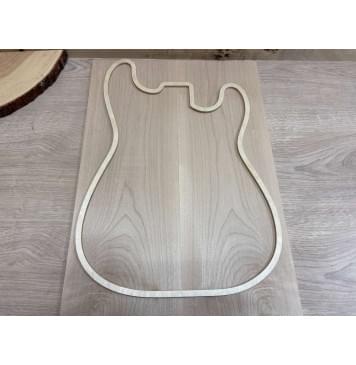 Клён Белый заготовка на топ Тангент АА 6,5х180х520мм - 2шт. (книжкой)-0