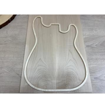 Клён Белый заготовка на топ Тангент АА 6,5х180х520мм - 2шт. (книжкой)-3