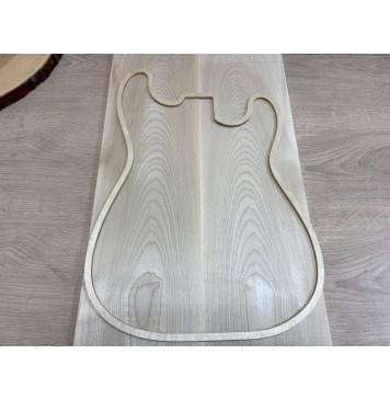 Клён Белый заготовка на топ Тангент ААА 11,5х168х570мм - 2шт. (книжкой)-1