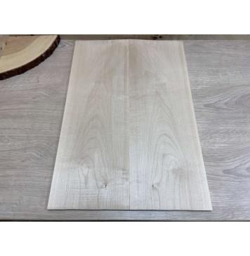 Клён Белый заготовка на топ Тангент АА 8х184х535мм - 2шт. (книжкой)-0