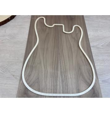 Орех Американский заготовка на топ Тангент ААА 3,5х180х540мм - 2шт. (книжкой)-4