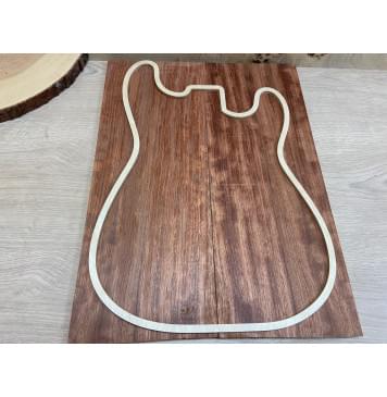 Бубинго заготовка на топ Радиал ААА 10х183х490мм - 2шт. (книжкой)-4