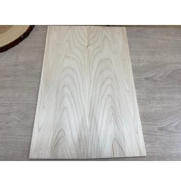 Клён Белый заготовка на топ Тангент АА 8х175х540 мм - 2шт.(книжкой)-0