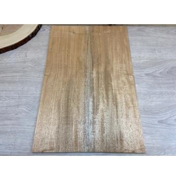 Махагон Гондурасский заготовка на топ Радиал АА 9х180х550 мм - 2 шт. (книжкой)-3