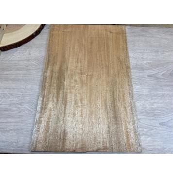 Махагон Гондурасский заготовка на топ Радиал АА 9х180х550 мм - 2 шт. (книжкой)-1