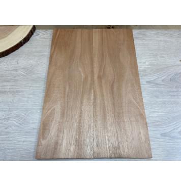 Махагон Кая заготовка на топ Смешанный ААА 11х172х520 мм - 2шт. (книжкой)-1