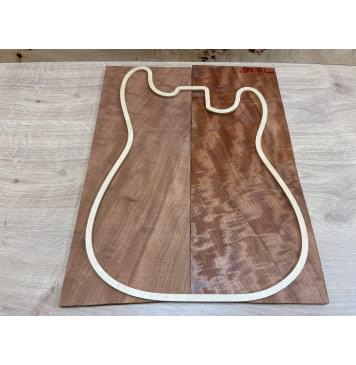 Макоре Пламя заготовки на топ Смешанный ААА Волна ААА 9х185х475мм - 2шт. (книжкой)-0