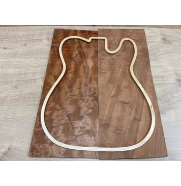 Макоре Пламя заготовки на топ Смешанный ААА Волна ААА 9х185х475мм - 2шт. (книжкой)-4