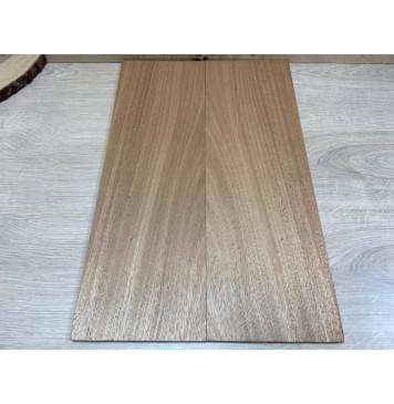 Махагон Кая заготовка на топ Смешанный А 8х180х550 мм - 2 шт. (книжкой)-3