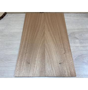 Махагон Кая заготовка на топ Смешанный А 6х178х550 мм - 2шт. (книжкой)-0