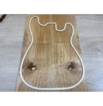 Махагон Гондурасский заготовка на топ Смешанный А 8х171х540 мм - 2 шт. (книжкой)-3