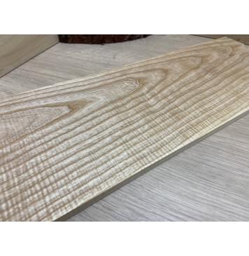 Ясень Белый Волнистый заготовка на топ Волна ААА Смешанный ААА 7х175х545 мм - 2шт. (книжкой)-4