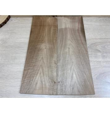 Орех Грецкий Волнистый заготовка на топ Тангент А Волна А 9х183х515 мм - 2 шт. (книжкой)-6