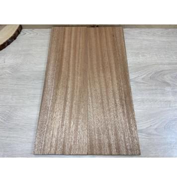 Махагон Кая заготовка на топ Радиал АА 12х163х525 мм - 2шт. (книжкой)-4