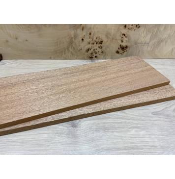 Махагон Кая заготовка на топ Радиал АА 12х163х525 мм - 2шт. (книжкой)-2