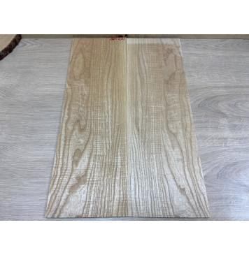 Ясень Белый Волнистый заготовка на топ Смешанный АА Волна АА 5х175х535 мм - 2шт. (книжкой)-1