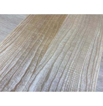 Ясень Белый Волнистый заготовка на топ Смешанный ААА Волна АА  5х175х535 мм - 2шт. (книжкой)-0