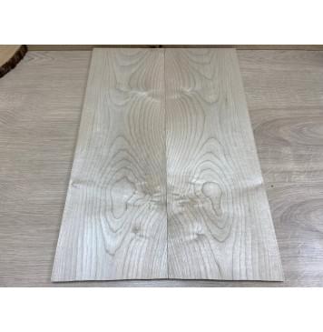 Клён Белый заготовка на топ Тангент А 10х185х540 мм - 2 шт (книжкой)-3