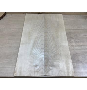 Клён Белый заготовка на топ Смешанный ААА 10х180х560 мм - 2шт. (книжкой)-0