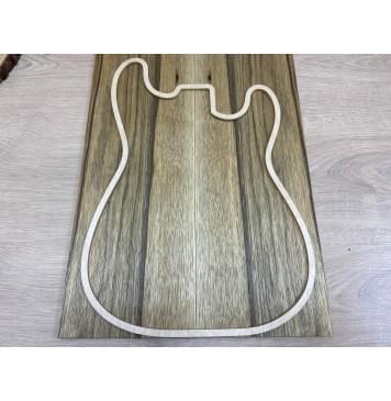 Корина Чёрная заготовка на топ Радиал АА 7х185х500 мм - 2 шт. (книжкой)-2