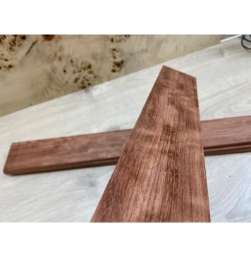 Бубинго заготовка накладки для электрогитары Радиал АА 9х69х550 мм-2